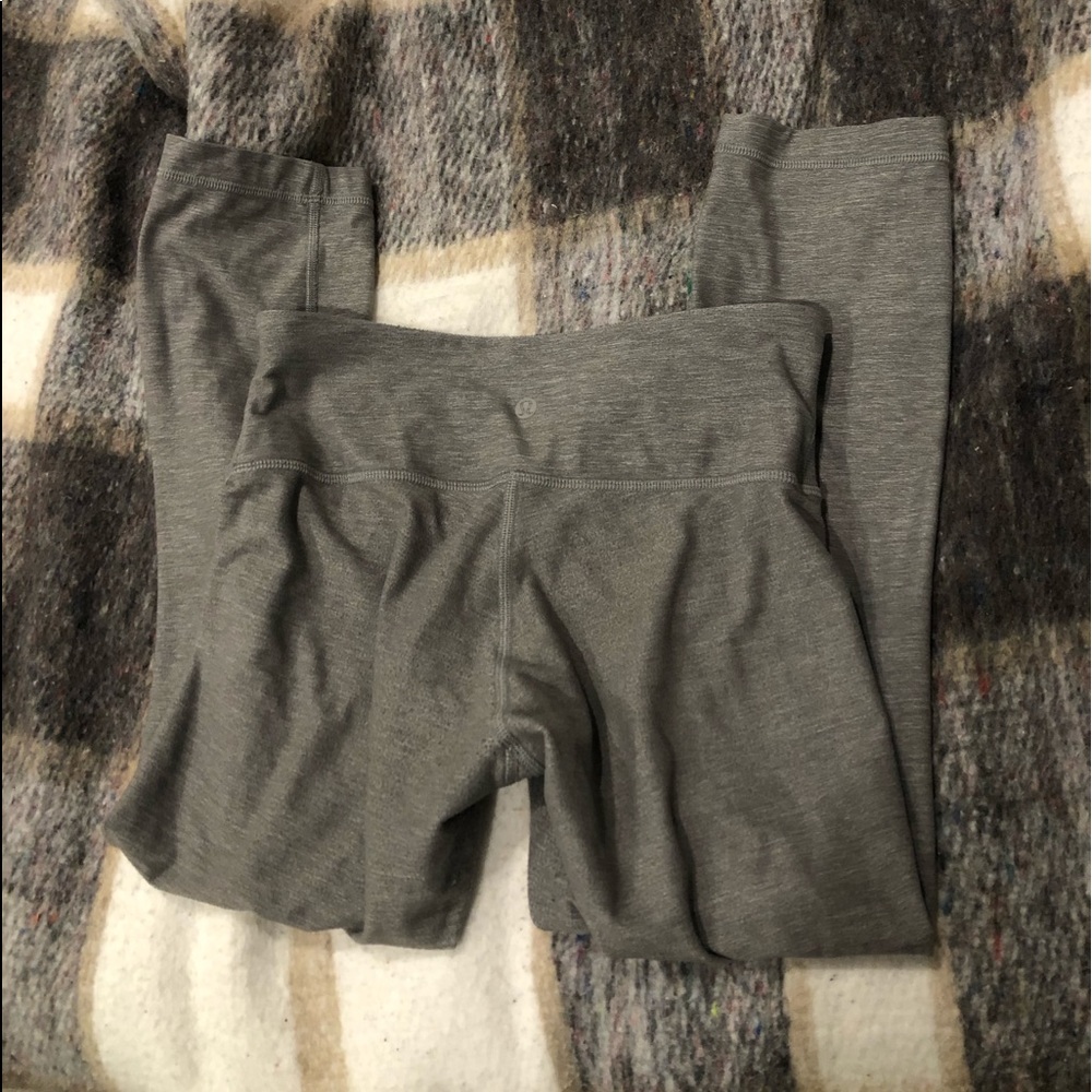 grey lululemon leggings